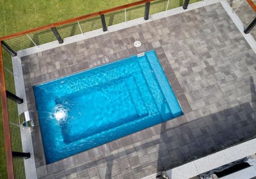 Milan Collection Geometric Fiberglass Fiberglass