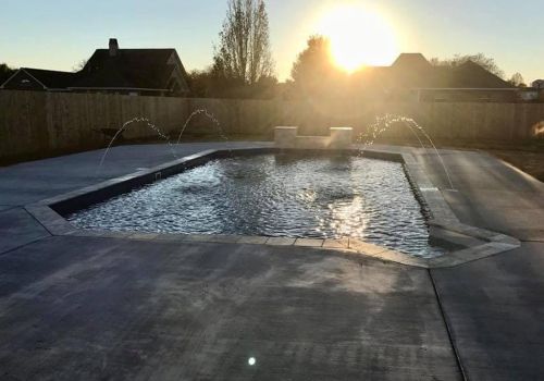 Grecian Geometric Vinyl Liner customer pool
